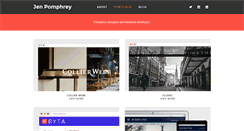 Desktop Screenshot of jenpomphrey.com